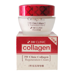 Восстанавливающий крем для лица с коллагеном 3W Clinic Collagen Regeneration Cream 60мл