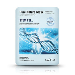 Тканевая маска для лица со стволовыми клетками Anskin Secriss Pure Nature Mask Pack-Stem cell 25мл