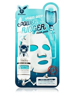 Увлажняющая тканевая маска для лица Elizavecca Aqua Deep Power Ring Mask Pack 23мл