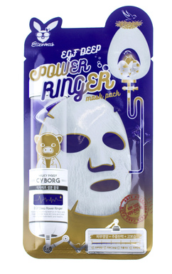 Тканевая маска для лица с эпидермальным фактором Elizavecca EGF Deep Power Ring Mask Pack 23мл