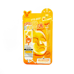 Тканевая маска для лица с витаминами Elizavecca Vita Deep Power Ring Mask Pack 23мл