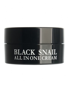 Крем для лица с муцином черной улитки Eyenlip Black Snail All In One Cream 15мл
