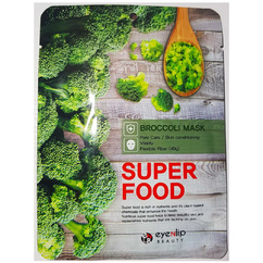 Тканевая маска для лица с брокколи Eyenlip Super Food Broccoli Mask 23мл