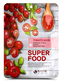 Тканевая маска для лица с томатом Eyenlip Super Food Tomato Mask 23мл