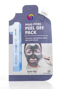 Очищающая маска-пленка для лица Eyenlip Mud Pore Peel Off Pack 25гр