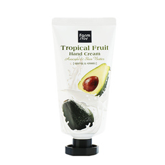 Крем для рук с авокадо и маслом ши Farmstay Tropical Fruit Hand Cream Avocado & Shea Butter 50мл