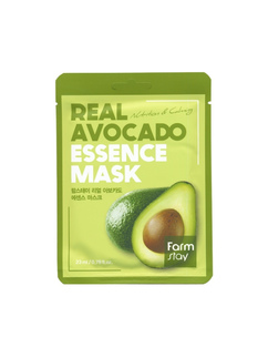 Тканевая маска для лица с авокадо Farmstay Real Avocado Essence Mask 23мл