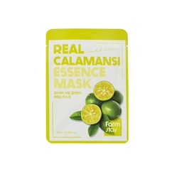 Тканевая маска для лица с каламанси Farmstay Real Calamansi Essence Mask 23мл