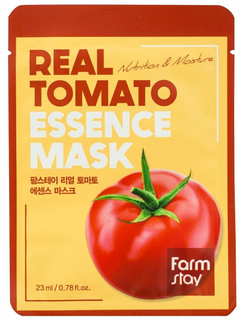 Тканевая маска для лица с томатом Farmstay Real Tomato Essence Mask 23мл