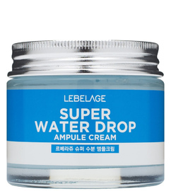 Суперувлажняющий крем для лица Lebelage Super Water Drop Ampule Cream 70мл