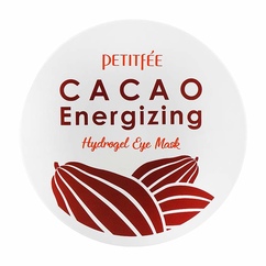 Разглаживающие патчи для глаз с какао Petitfee Cacao Energizing Hydrogel Eye Mask 60шт