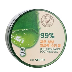 Универсальный гель с алоэ The Saem Jeju Fresh Aloe Soothing Gel 99% 300мл