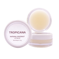 Бальзам для губ с ароматом кокоса Tropicana Natural Coconut Lip Balm Coconut Delight 10гр