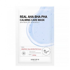 Тканевая маска для лица с кислотами Some By Mi Real AHA-BHA-PHA Calming Care Mask 20гр