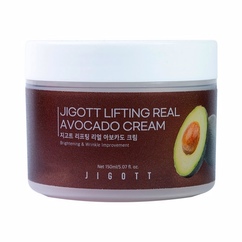 Крем-лифтинг для лица с авокадо Jigott Lifting Real Avocado Cream 150мл